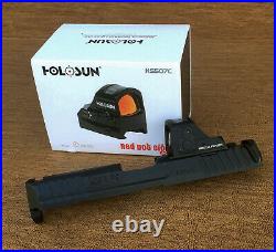 Heckler & Koch VP9 Optics Ready Slide w Holosun HS507C-X2 Pistol Red Dot