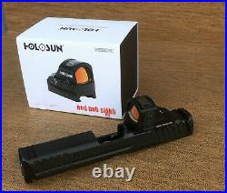 Heckler & Koch VP9 Optics Ready Slide w Holosun HS507C-X2 Pistol Red Dot