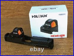 Holosun HS507C-X2 Multi-Reticle Red Dot Sight – FREE Streamlight Nano Included