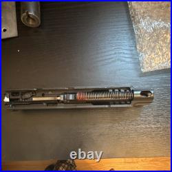 Heckler & Koch vp9 L Black Steel Handgun Slide & Firing Parts with red dot cut