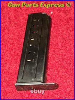 Heckler and Koch H & K HK P7 PSP 8 Round Magazine Blued IB Date Code 1981