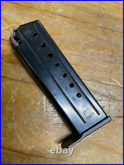 Heckler and Koch HK P7, 8 round magazine 9x19mm