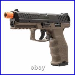 Heckler and Koch VP9 GBB Powered Blowback Airsoft Pistol FDE / Black
