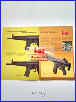 Hk 53 Submachine Gun Original Military/le Brochure/uber Rare Beautiful
