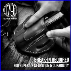 Holster for Sig Sauer P226, P220, P229 Right Hand OWB Leather Gun Holster for