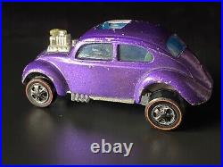 Hot Wheels Redline 1968 Custom VW Volkswagen H. T. F H. K Purple See Video