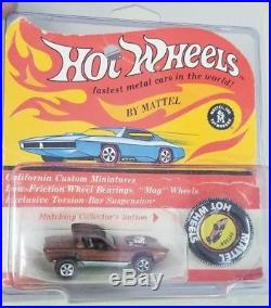 Hot Wheels Redline Copper / Dark H. K. Python blister pack, bp, awesome car