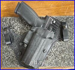 Hybrid Leather and Boltaron IWB Gun Holster