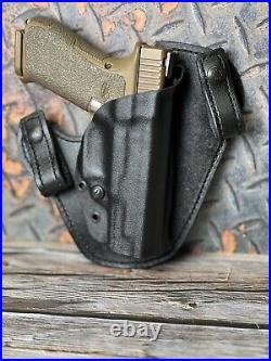 Hybrid Leather and Boltaron Tuckable IWB Gun Holster