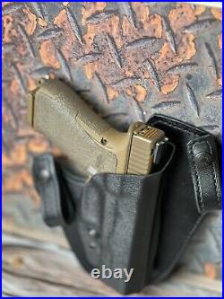 Hybrid Leather and Boltaron Tuckable IWB Gun Holster