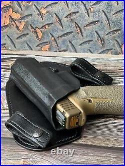 Hybrid Leather and Boltaron Tuckable IWB Gun Holster