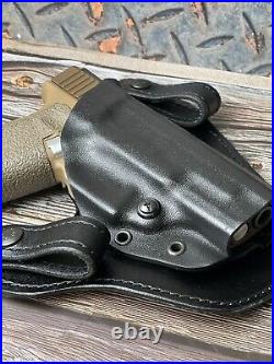 Hybrid Leather and Boltaron Tuckable IWB Gun Holster