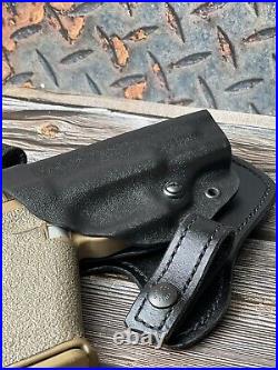 Hybrid Leather and Boltaron Tuckable IWB Gun Holster