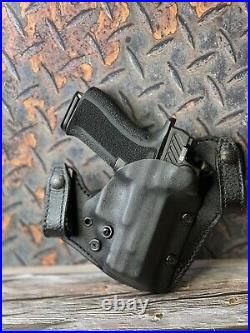 Hybrid Leather and Boltaron Tuckable IWB Gun Holster