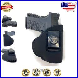 IWB Leather Holster for Glock 23, 19 & Sig P320 Left Handed Design