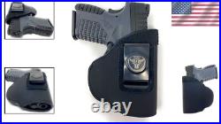IWB Leather Holster for Glock 23, 19 & Sig P320 Left Handed Design