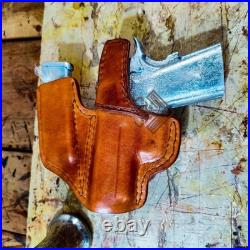 IWB Leather Holster with Magazine/Mag Pouch/Holder Glove Fit Choose Model