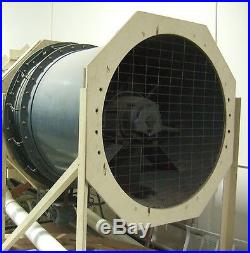 Industrial Wind Tunnel Blower Fan 40 Diameter 10HP Motor H. K. PORTER 40 VA