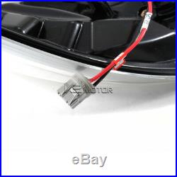 JDM Black 2011-2012 Mazda 2 LED Rear Brake Lamps Tail Lights Replacement L+H
