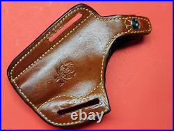 Jackass Leather Basketweave Hip Belt Holster Crossdraw HK Galco OWB Thumb F/S RH