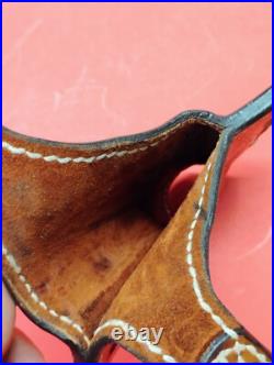 Jackass Leather Basketweave Hip Belt Holster Crossdraw HK Galco OWB Thumb F/S RH