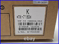 KENWOOD TK-7180HK 136-174 MHz VHF 50W 512 Ch Mobile Radio KIT & Antenna