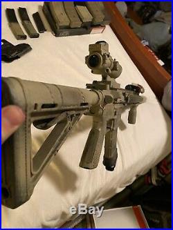 KWA Airsoft Gun LOT! M4, H&K MP7, & Mark II 1911! Navy Seal Airsoft Gear