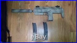 KWA H&K MP7 GBB SMG Airsoft With 2 Mags, Magazine Insert, Suppressor etc