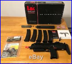KWA H&K MP7 gas blowback Airsoft GBB X5 Mags And Extra