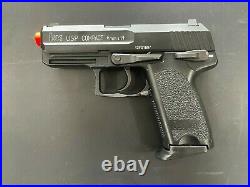 KWA Heckler & Koch Licensed USP Compact Gas Blowback Airsoft Pistol