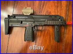 KWA MP7 Airsoft Gas Blowback HK Heckler Koch with two magazines
