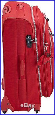Kipling Youri Spin 68 Large Trolley Bag Spinner 4 Wheeled Tango Red RRP£185