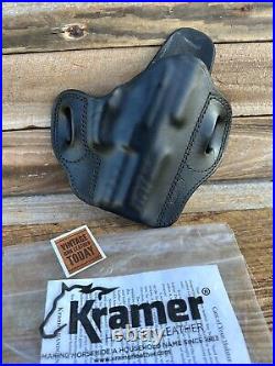 Kramer Black Horsehide Leather OWB Holster For HK Heckler Koch H&K VP40 Right
