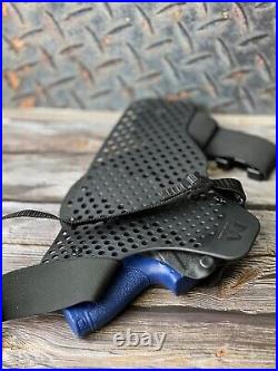 Kydex Chest Carry Rig With Dual Mag Carrier Kydex Chest Carry Rig With Dual Mag Carrier