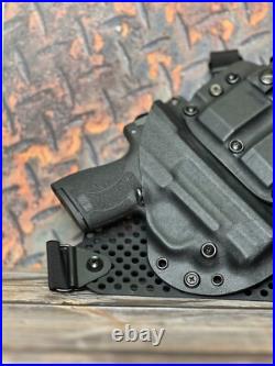 Kydex Chest Carry Rig With Dual Mag Carrier Kydex Chest Carry Rig With Dual Mag Carrier