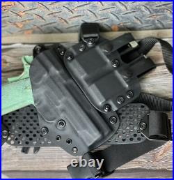 Kydex Chest Carry Rig With Dual Mag Carrier Kydex Chest Carry Rig With Dual Mag Carrier