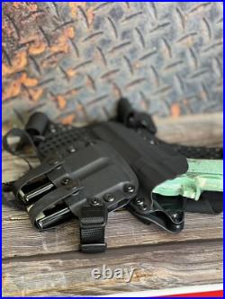 Kydex Chest Carry Rig With Dual Mag Carrier Kydex Chest Carry Rig With Dual Mag Carrier