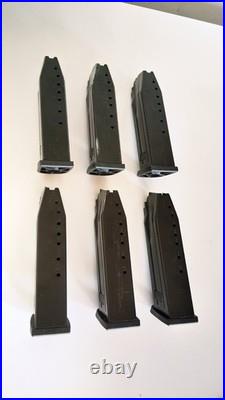 LOT OF 6 Heckler & Koch USP 45 ACP 10 Round Magazine H&K USP45 Tactical