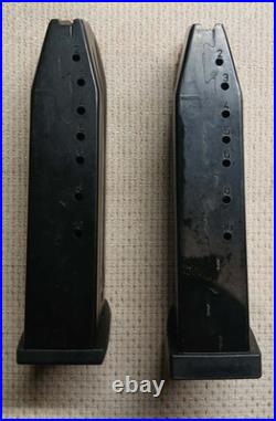 LOT of (2) H&K HK45C USP Compact. 45 ACP 10-Round Magazine Used