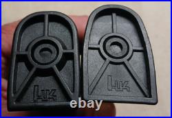 LOT of (2) H&K HK45C USP Compact. 45 ACP 10-Round Magazine Used