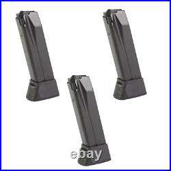 LOT of (3) H&K OEM HK45C USP Compact. 45ACP 10-Round Magazine with EXT 50248620