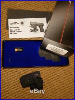 Laser Devices USA made HK Heckler & Koch LDI BA-6 red dot with flashlight adapter