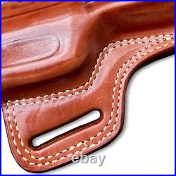 Leather OWB Pancake Holster Fits, H&K MARK 23 Socom 45 Auto 5.87'' Barrel #1477# Leather OWB Pancake Holster Fits, H&K MARK 23 Socom 45 Auto 5.87'' Barrel #1477#