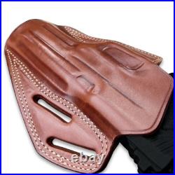 Leather OWB Pancake Holster Fits, H&K MARK 23 Socom 45 Auto 5.87'' Barrel #1477# Leather OWB Pancake Holster Fits, H&K MARK 23 Socom 45 Auto 5.87'' Barrel #1477#