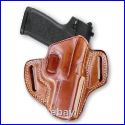 Leather Pancake Holster Fits, H&K USP 9/40/45 ACP Full Size 4.41 Barrel #1022#