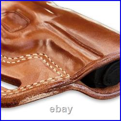 Leather Pancake Holster Fits, H&K USP 9/40/45 ACP Full Size 4.41 Barrel #1022#