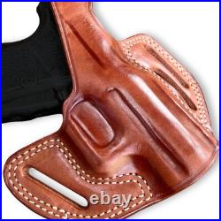 Leather Pancake Holster with Thumb Break For H&K P7 M8.9x19mm Parabellum #1028#