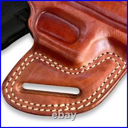Leather Pancake Holster with Thumb Break For H&K P7 M8.9x19mm Parabellum #1028#