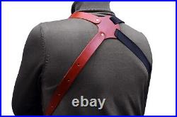 Leather Shoulder Holster Fits H&K 45, VP9, P30 Genuine Leather