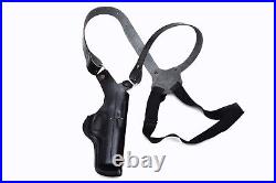 Leather Shoulder Holster Fits H&K 45, VP9, P30 Genuine Leather